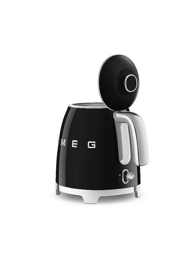 SMEG | Mini-Wasserkocher 0,8l 50s Retro Style Schwarz KLF05BLEU | hellgrün
