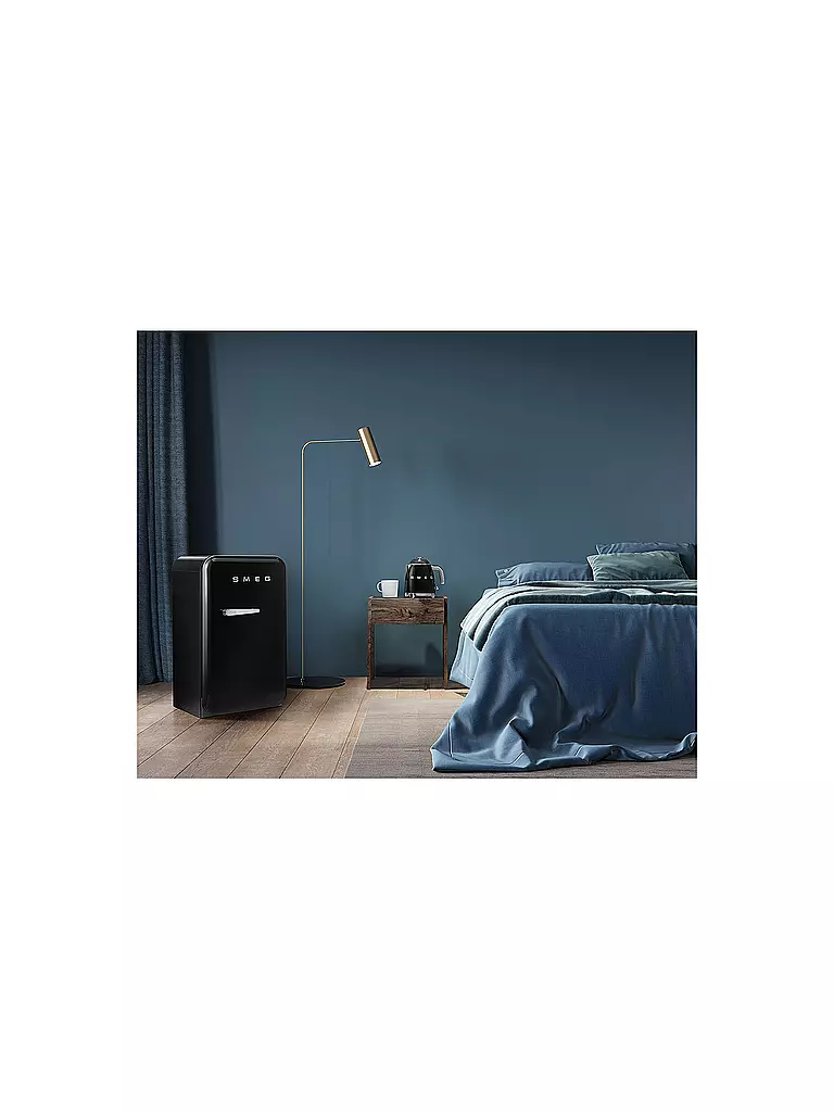 SMEG | Mini-Wasserkocher 0,8l 50s Retro Style Schwarz KLF05BLEU | hellgrün