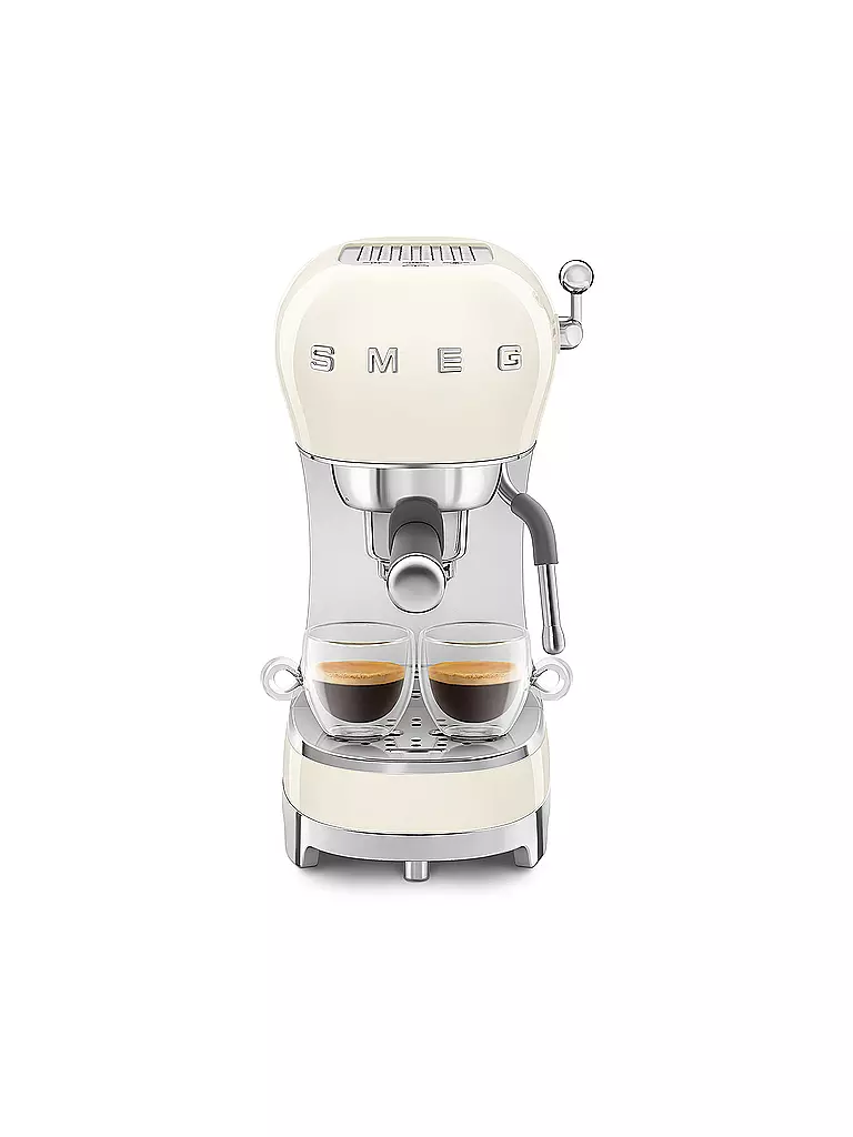 SMEG | Siebträger Espresso Maschine 50s Style 15bar Creme | creme