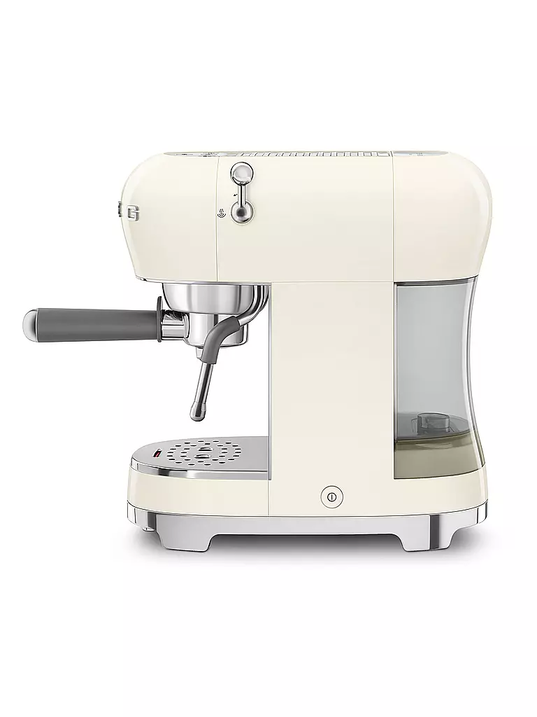 SMEG | Siebträger Espresso Maschine 50s Style 15bar Creme | creme