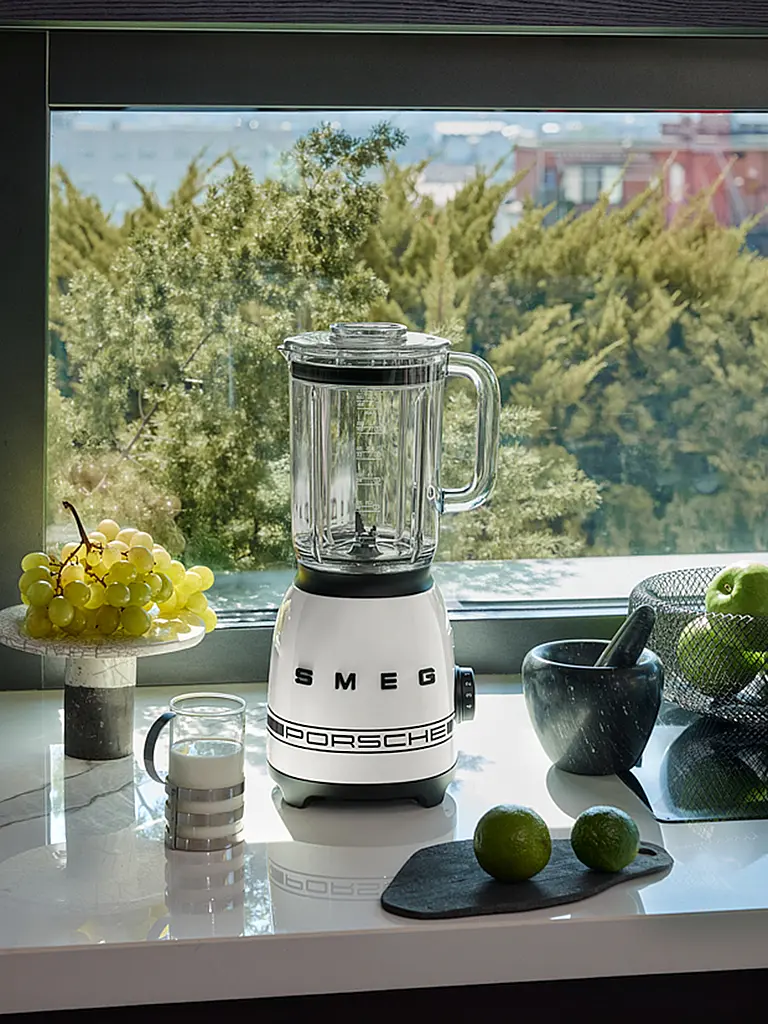 SMEG | Standmixer 1,5l PORSCHE X Carrar White | Weiss