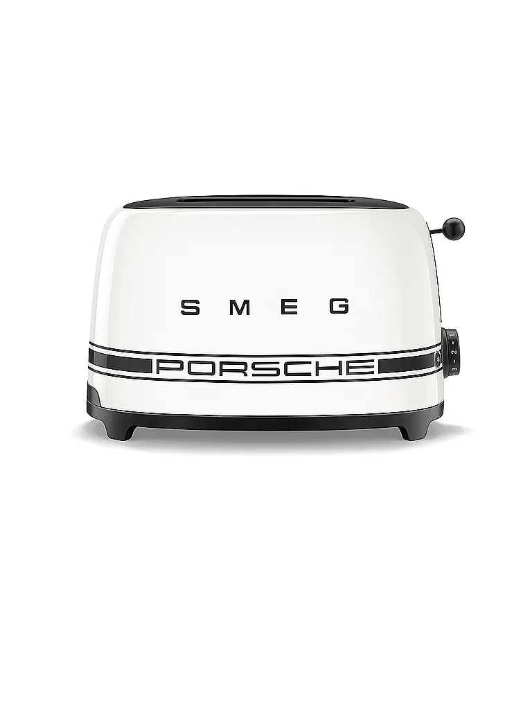 SMEG | Toaster 2 Scheiben PORSCHE X Carrar White  | Weiss