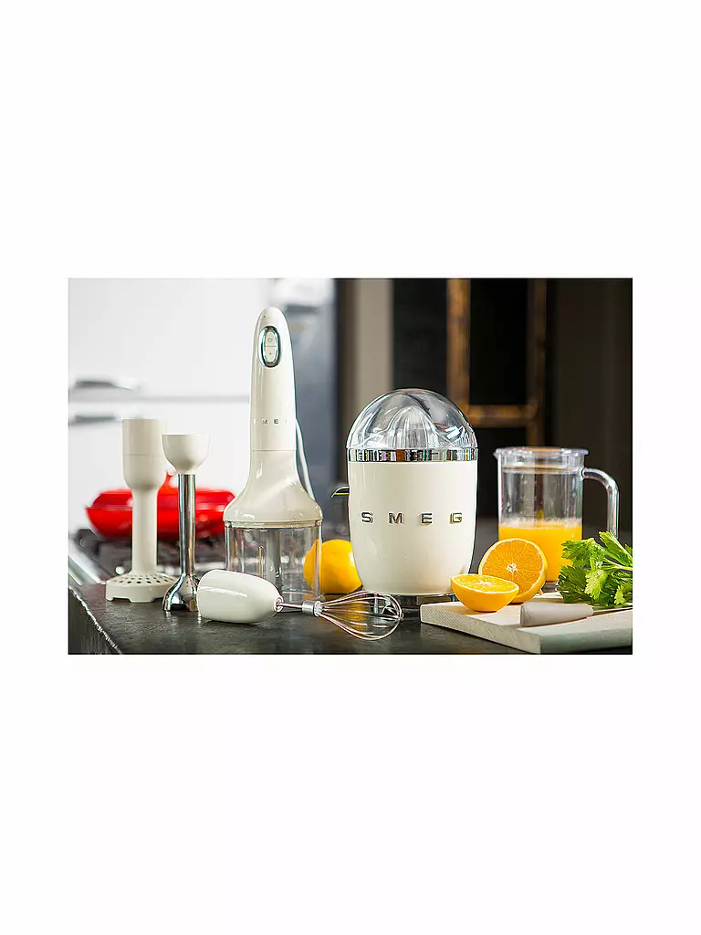 SMEG | Zitruspresse 50s Retro Style Creme CJF01CREU | hellgrün