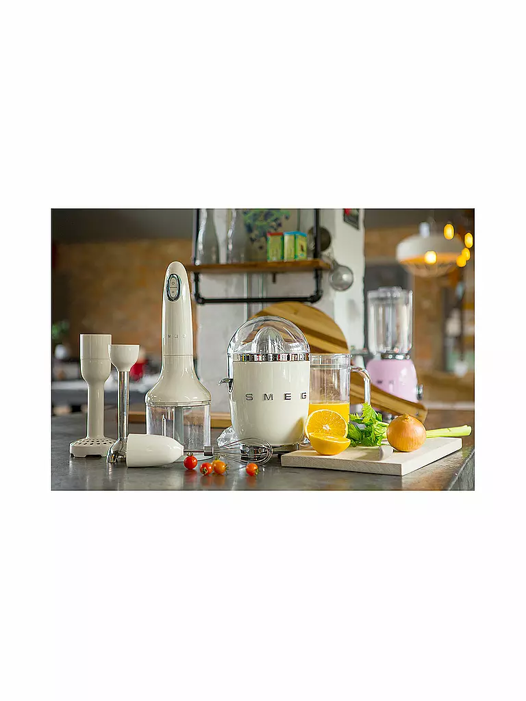 SMEG | Zitruspresse 50s Retro Style Creme CJF01CREU | hellgrün