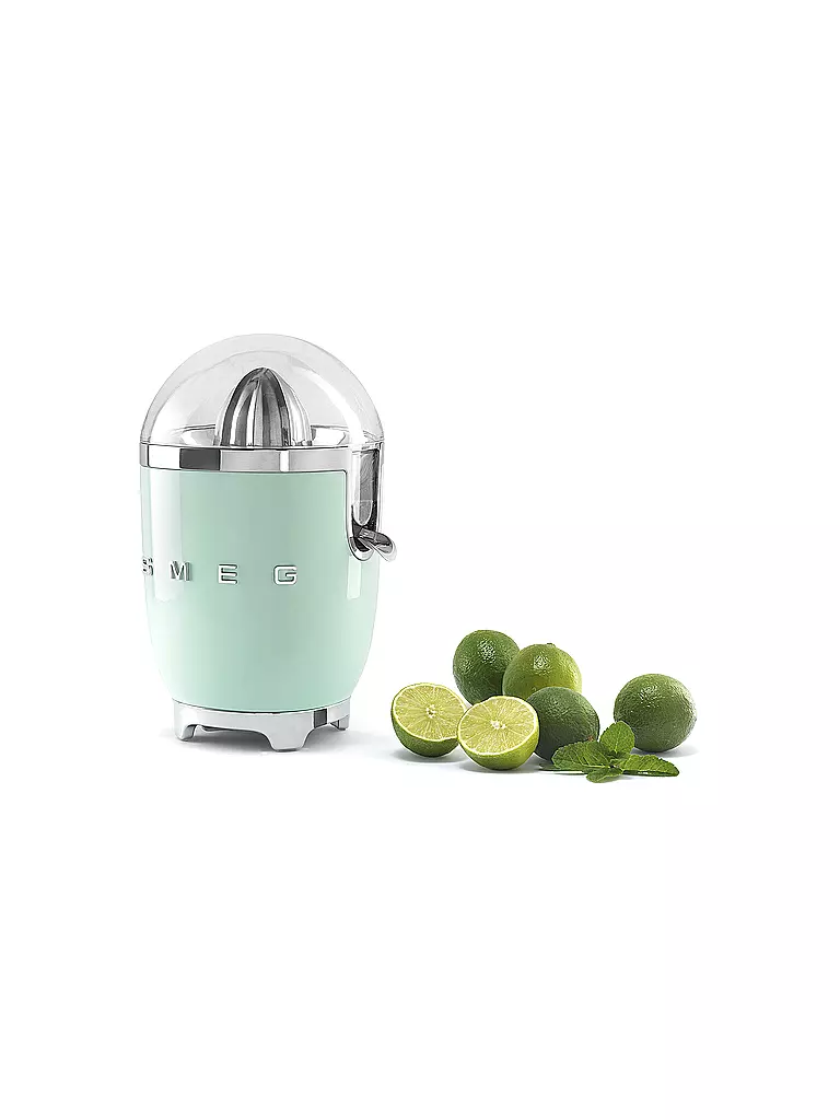 SMEG | Zitruspresse 50s Retro Style Pastellgrün CJF01PGEU | creme