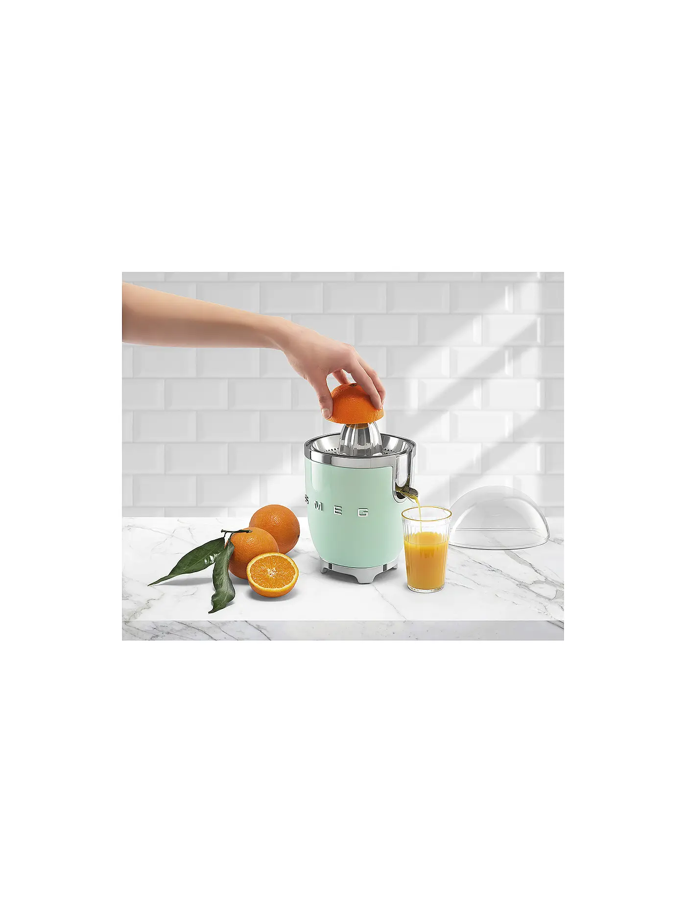 SMEG | Zitruspresse 50s Retro Style Pastellgrün CJF01PGEU | hellgrün