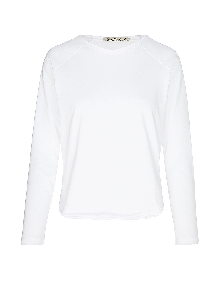 SMITH&SOUL Langarmshirt weiss | M