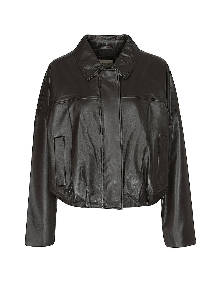 SMITH&SOUL Lederjacke  braun | S