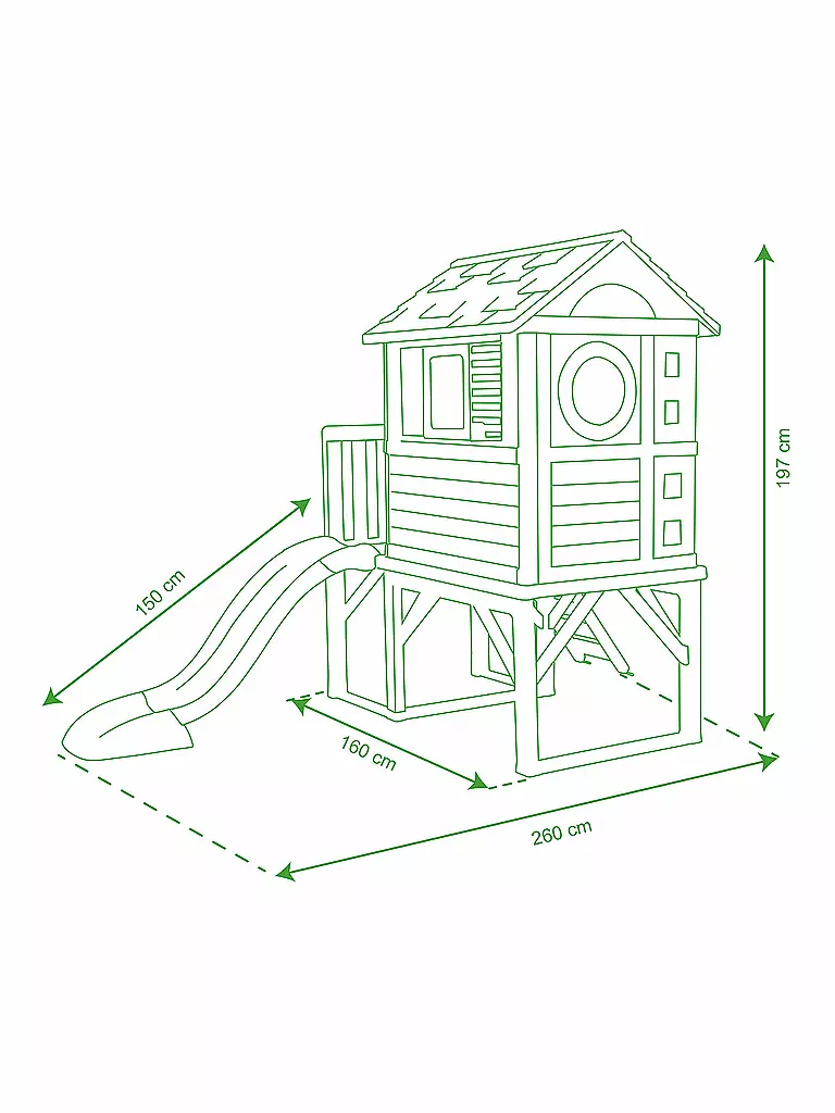 SMOBY | Stelzenhaus | keine Farbe