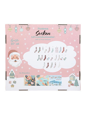 SOCKSWEAR | Socken Adventkalender PREMIUM bunt