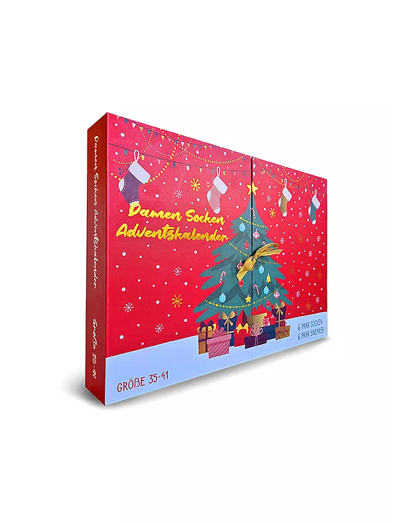 SOCKSWEAR | Damen  Socken Adventskalender 35-41 bunt | Bunt