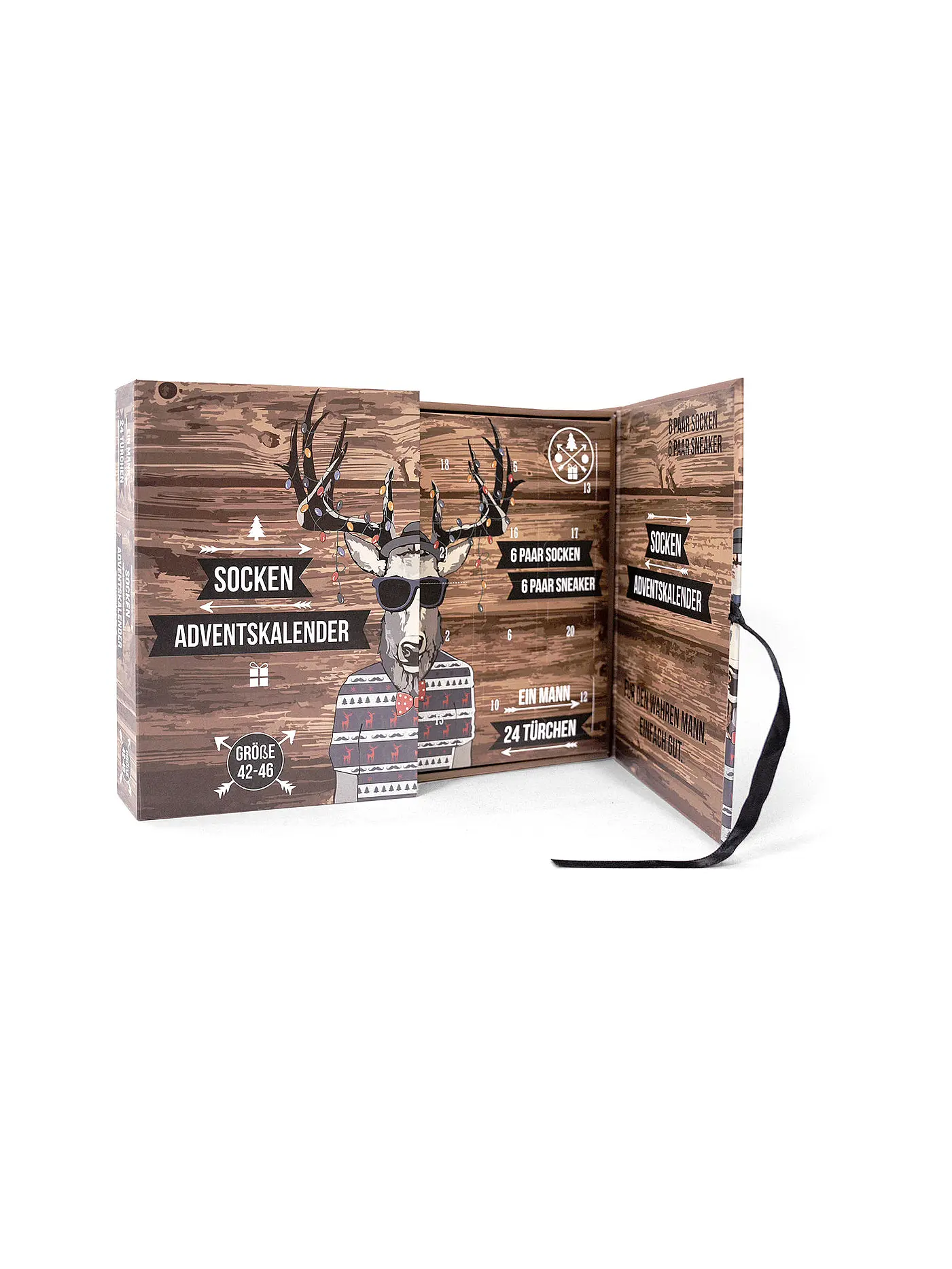 SOCKSWEAR | Herren Socken Adventskalender bunt | bunt