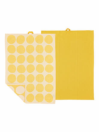 SOEDAHL | Geschirrtuch-Set 2tlg BUBBLES Yellow