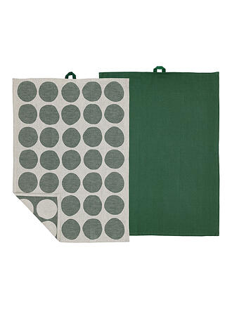 SOEDAHL | Geschirrtuch-Set 2tlg BUBBLES Pine Green