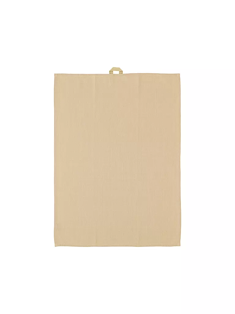 SOEDAHL | Geschirrtücher Set 2tlg. 50x70cm TWIST Warm Taupe  | dunkelgrün