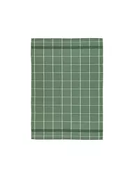 SOEDAHL | Geschirrtuch 50x70cm MINIMAL Taupe | dunkelgrün