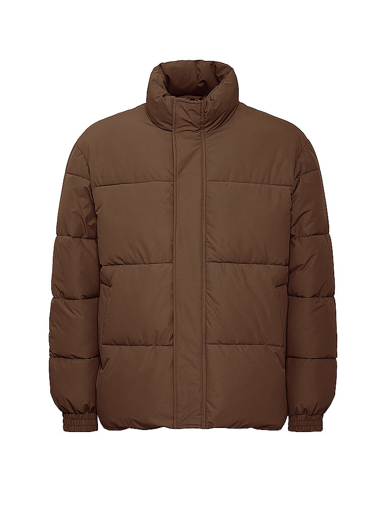 SOLID Steppjacke braun | S – Solid