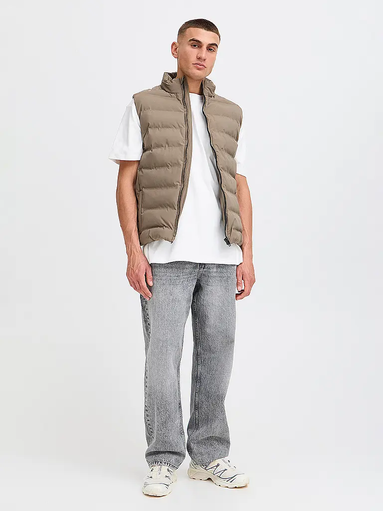SOLID | Steppgilet MILAS | grau