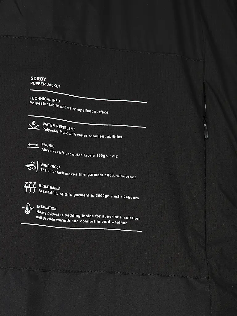 SOLID | Steppjacke | schwarz