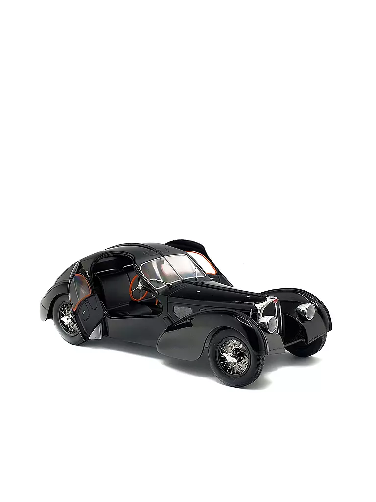 SOLIDO | 1:18 Bugatti Atlantic SC, schwarz | braun