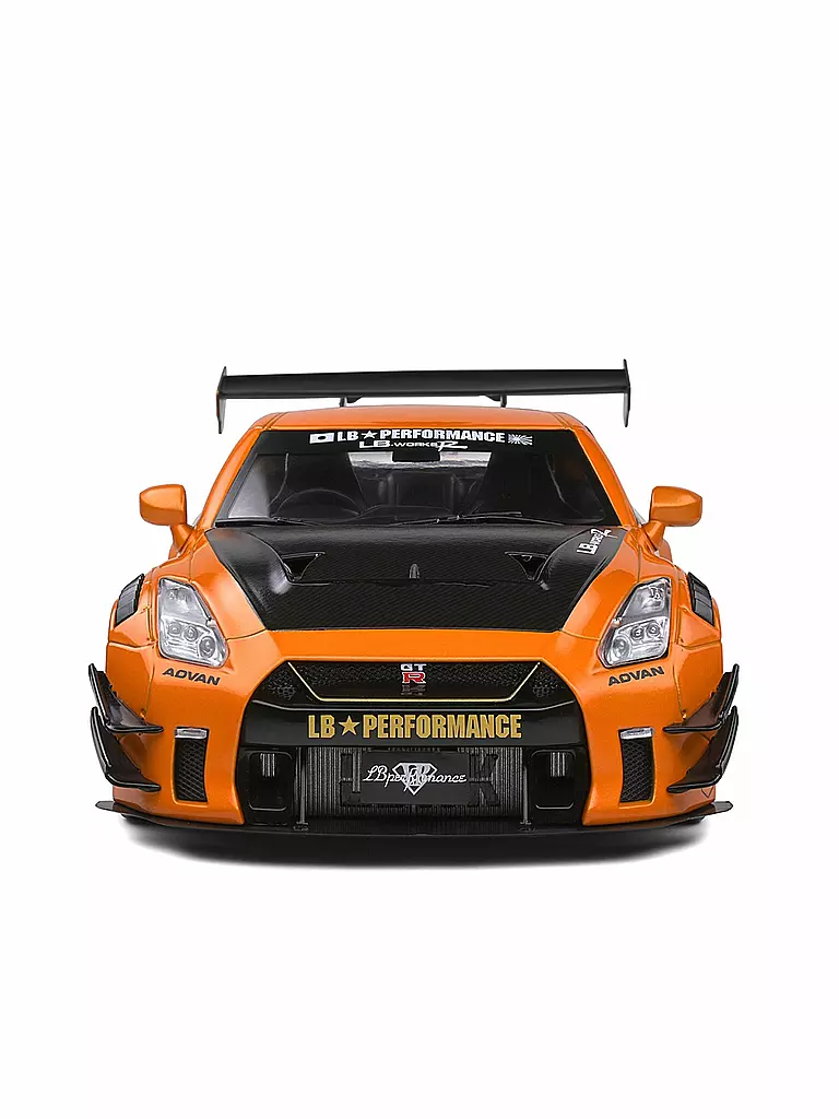 SOLIDO | 1:18 Nissan GTR R35 orange | orange