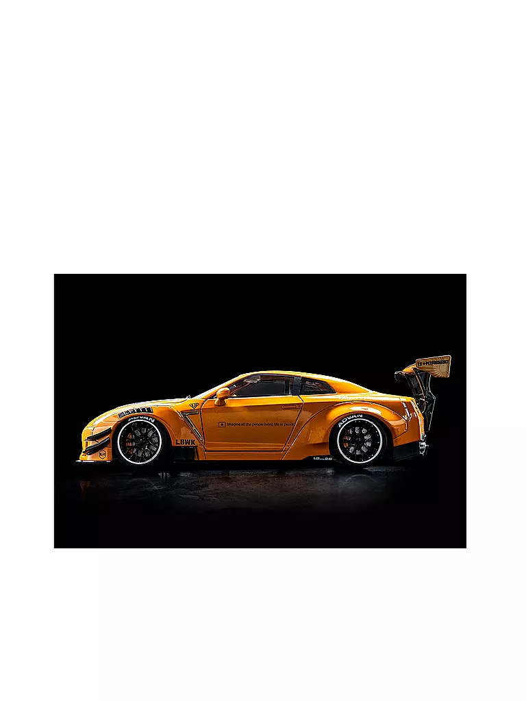 SOLIDO | 1:18 Nissan GTR R35 orange | orange