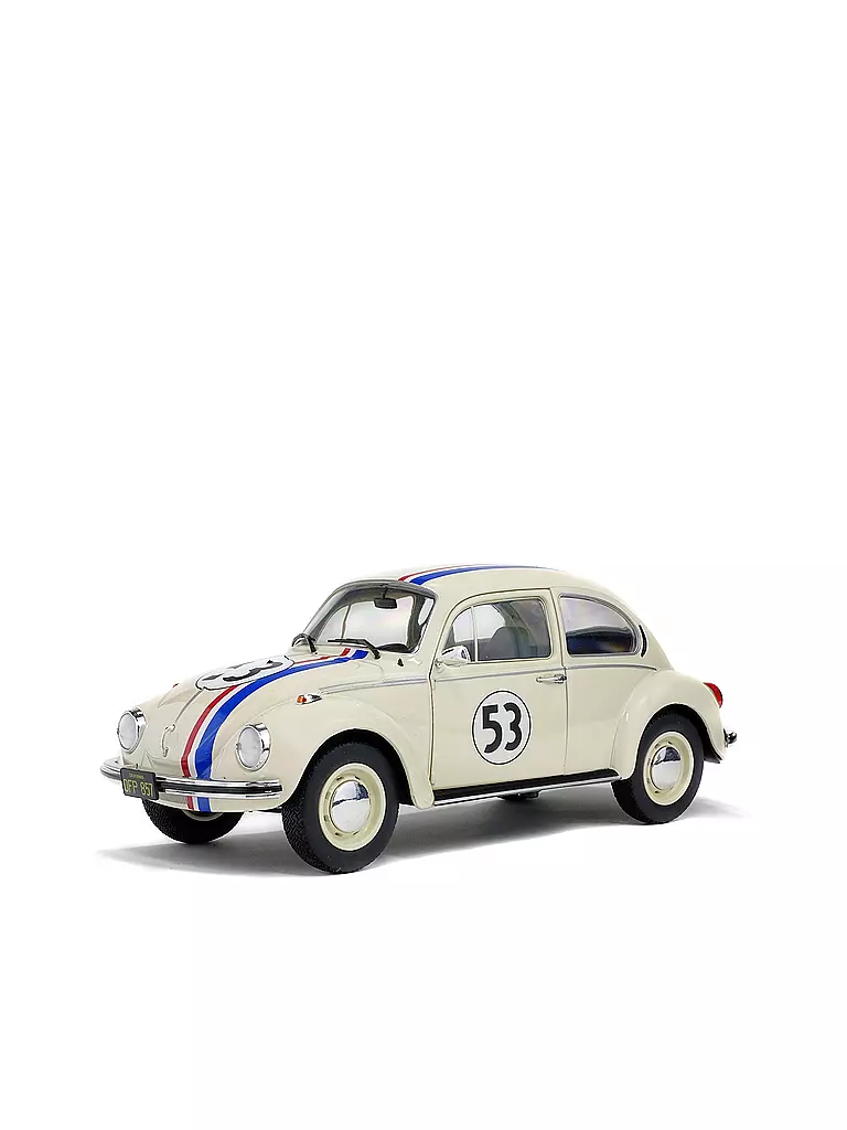 Solido SL1800505 VW BEETLE HERBIE A MAD BEETLE 1:18 Model - Vendiloshop