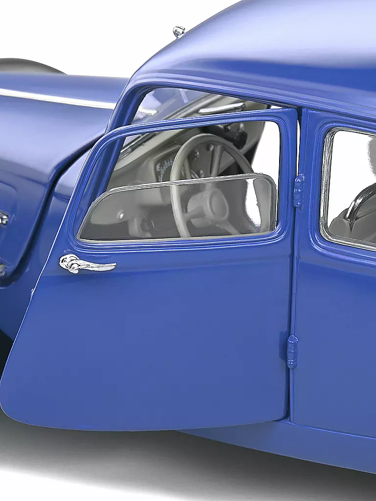 SOLIDO | Modellauto - 1:18 Citroen Traction blau | grau