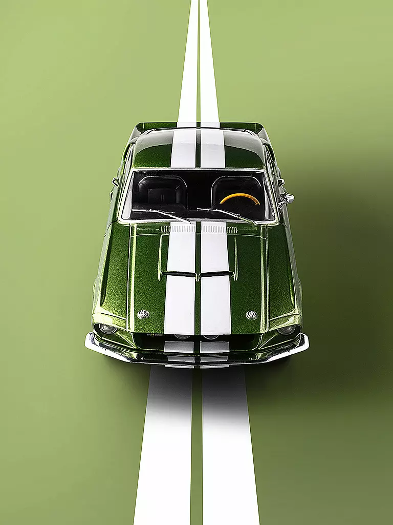 SOLIDO | Modellauto - 1:18 Shelby Mustang GT500 | grün