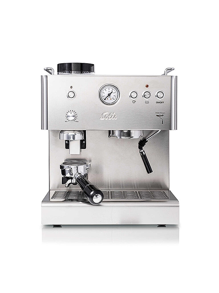 SOLIS | Espressoautomat Personal Barista 1150 (Edelstahl) | silber