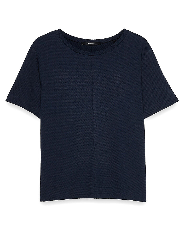SOMEDAY Shirt Klien Texture blau | 38