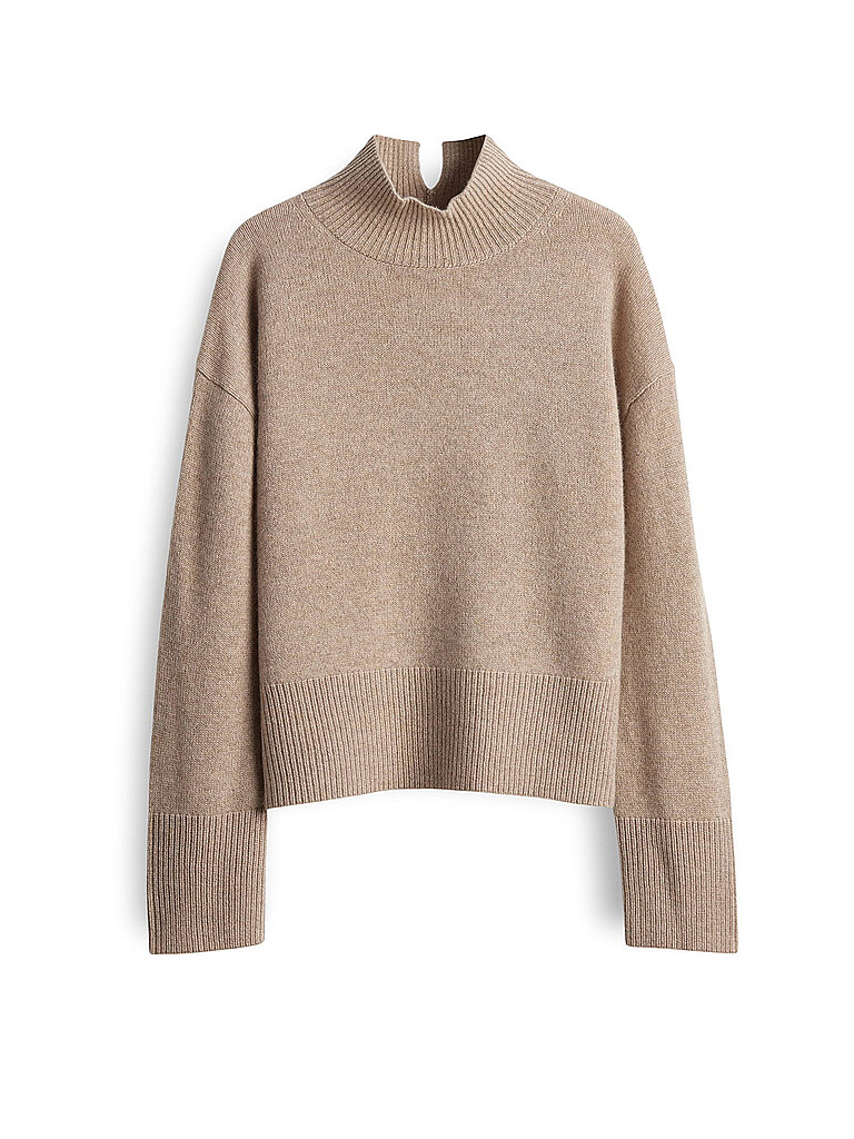 SOMEDAY Kaschmirpullover  TENNI hellbraun | S