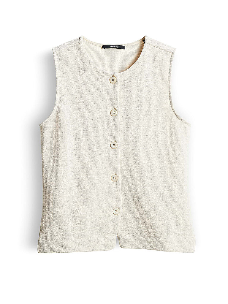 SOMEDAY Gilet ULIDA beige | 42