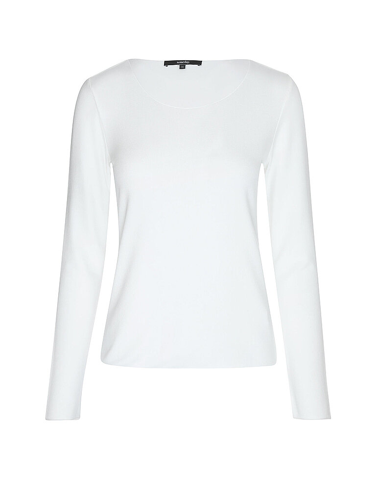SOMEDAY Langarmshirt KIROSA SOFT LONG weiss | 40