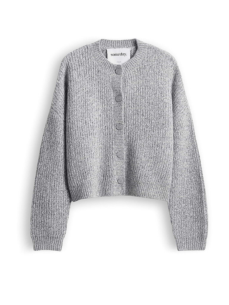 SOMEDAY Strickjacke TIMAYA grau | 38