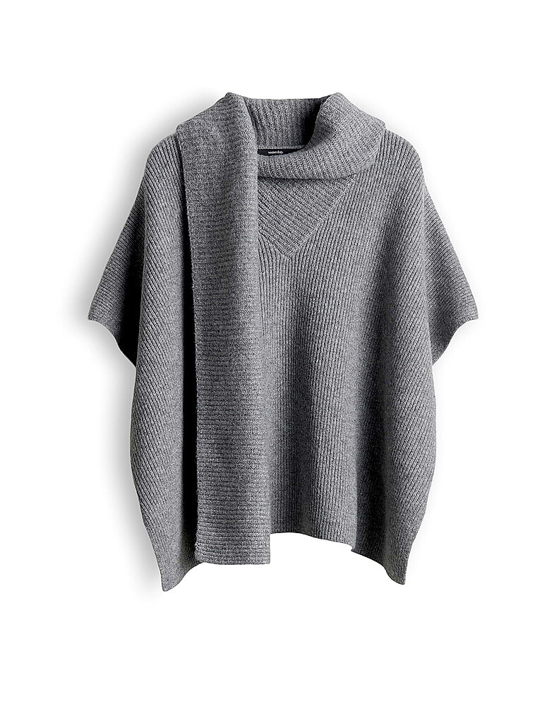 SOMEDAY Cape - Poncho BOLANA CAPE hellgrau