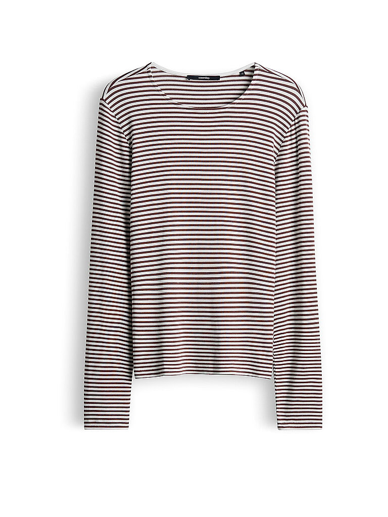 SOMEDAY Langarmshirt KAMAJA braun | 36