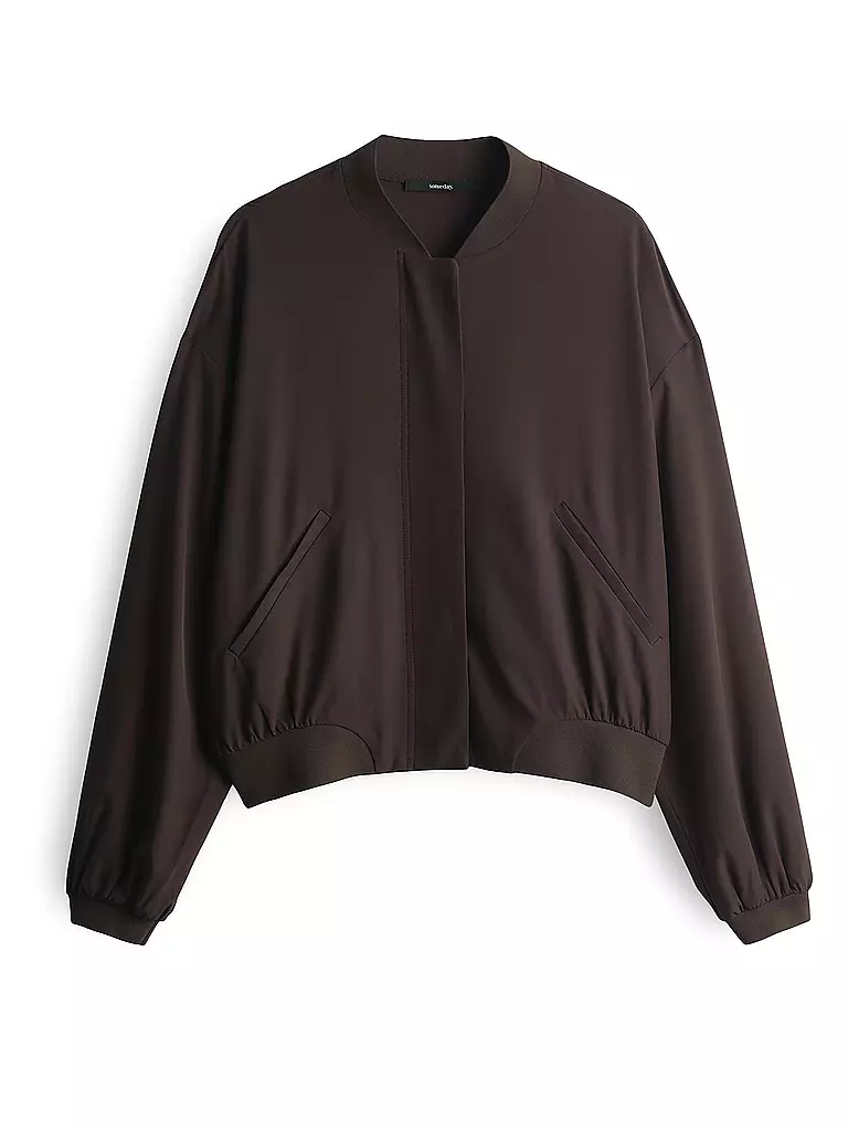 SOMEDAY | Blouson NARLIE DETAIL | braun