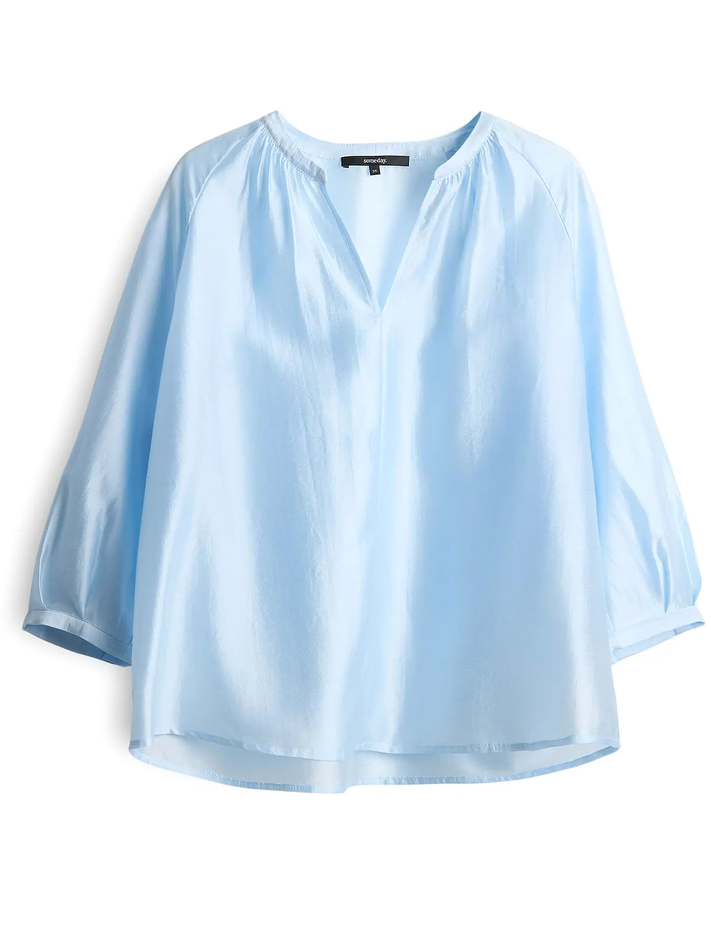 SOMEDAY | Bluse ZAMUDRA | hellblau