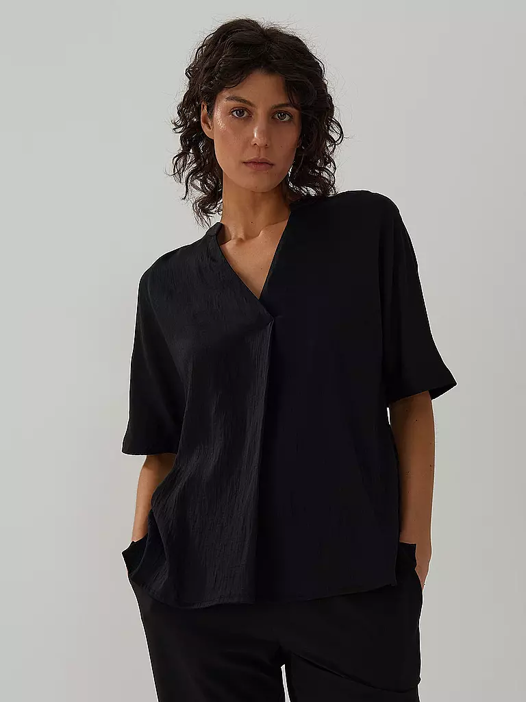 SOMEDAY | Bluse ZERIKE DETAIL | schwarz