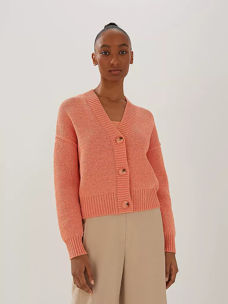 SOMEDAY | Cardigan TAKOYA | orange