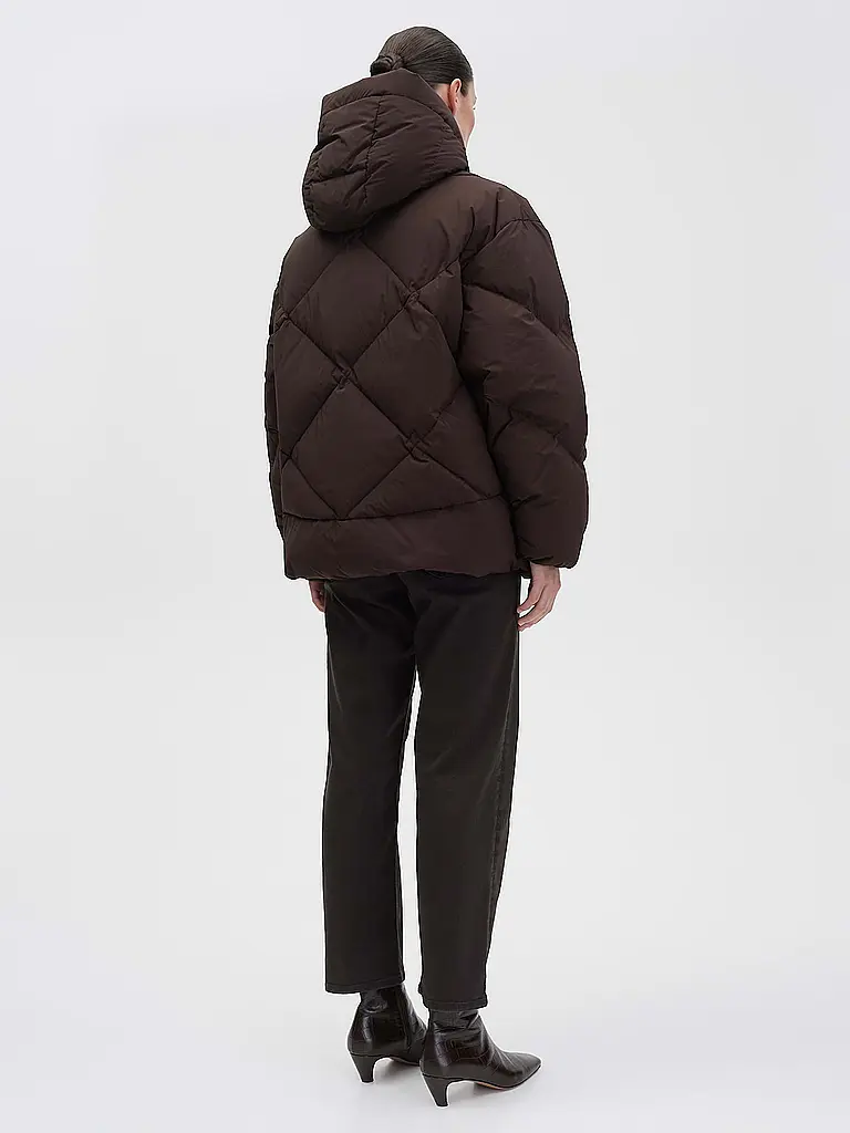 SOMEDAY | Daunensteppjacke VORTEA | braun