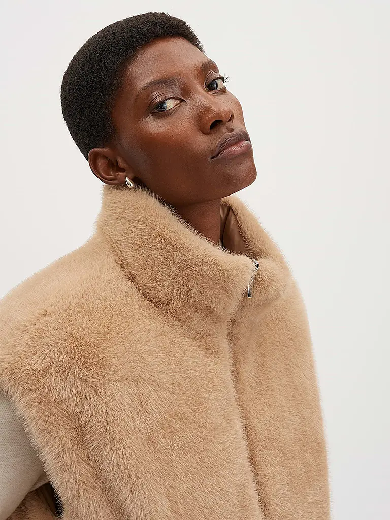 SOMEDAY | Gilet in Felloptik VAARI | 