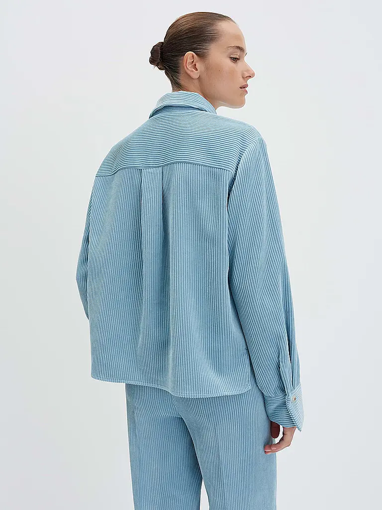 SOMEDAY | Hemdbluse ZORTNEY BOLD | Hellblau