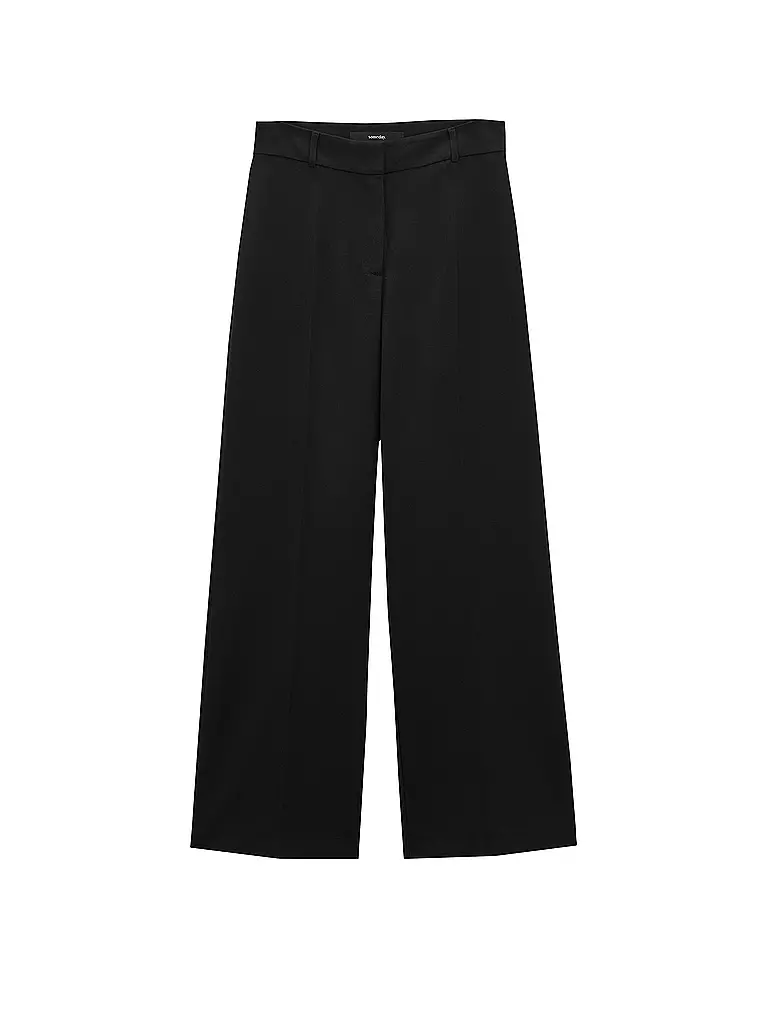 SOMEDAY | Hose Wide Fit CATSBY | schwarz