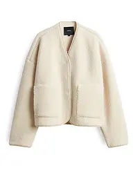 SOMEDAY | Jäckchen in Felloptik UTEDDY DETAIL | Creme