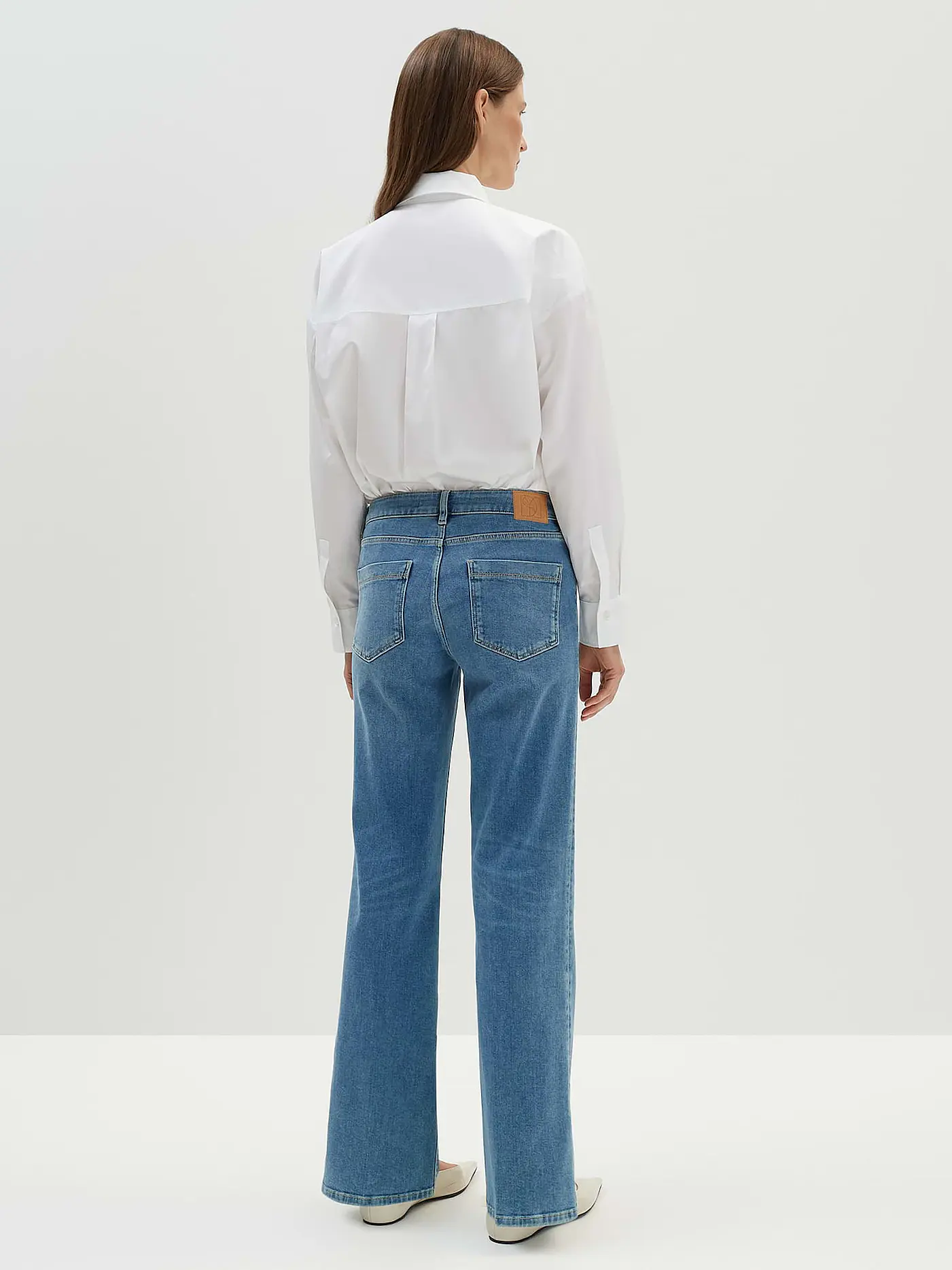 SOMEDAY | Jeans Flared Fit CARIE ICONIC | blau