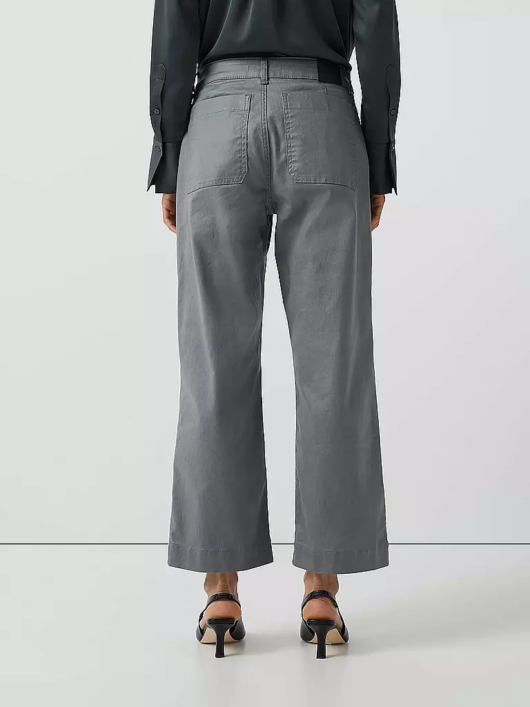 SOMEDAY | Jeans Straight Fit CHENILA COATED | grau