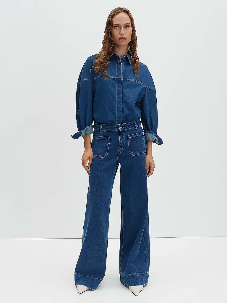 SOMEDAY | Jeans Wide Leg CELLMA FRENCH | Blau