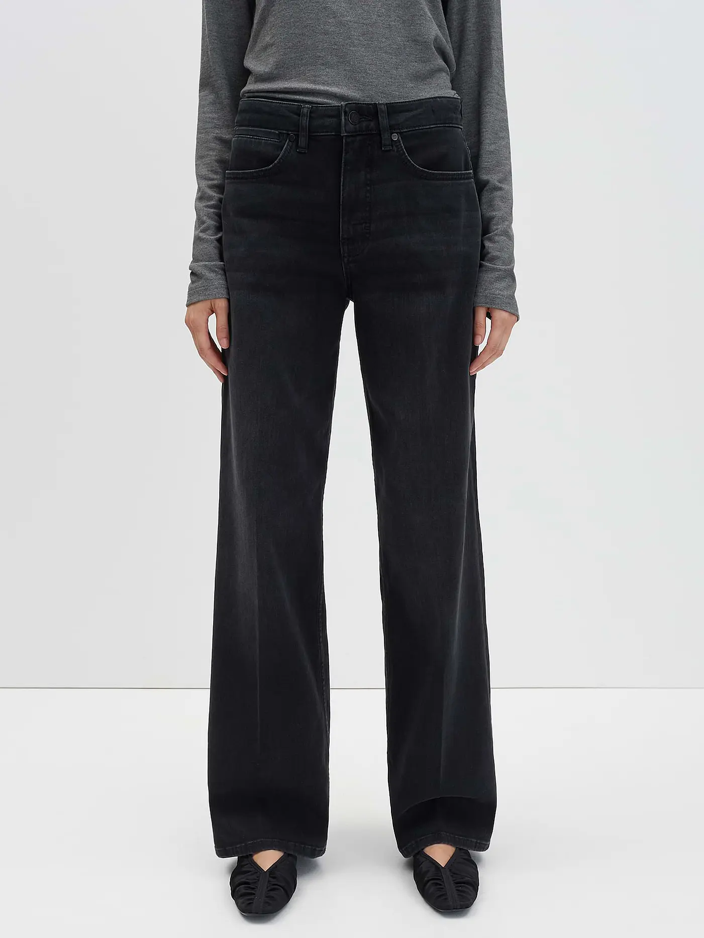 SOMEDAY | Jeans Wide Leg CELLMA ICONIC | schwarz